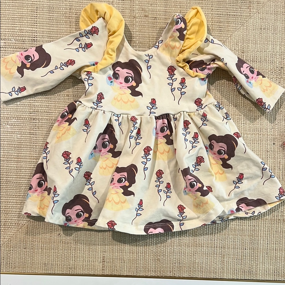 Yellow and Cream Princess Dress